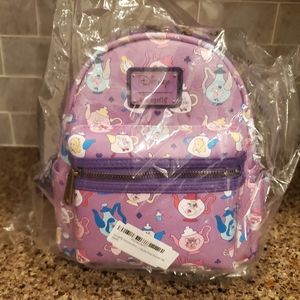 Loungefly alice in wonderland teapot mini Disney backpack